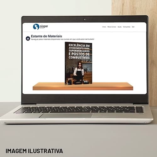 Material didático do curso Operador de Caixa - Supermercados e Postos de Combustíveis