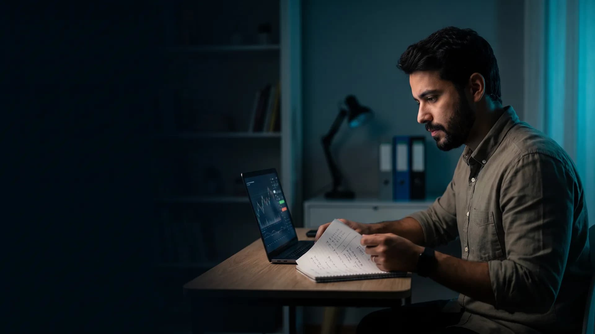 Profissional em auxiliar em finanças para micro e pequenas empresas no dia a dia do ofício — controle financeiro de micro e pequena empresa